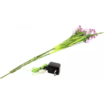 EUROPALMS Arum Lily set od 3 s LED diodama, ružičasti, 85cm 83330304