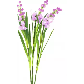 EUROPALMS Arum Lily set od 3 s LED diodama, ružičasti, 85cm 83330304