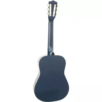 Dimavery AC-303 Classical Guitar 1/2 Size Blue 535 mm Scale for Beginners