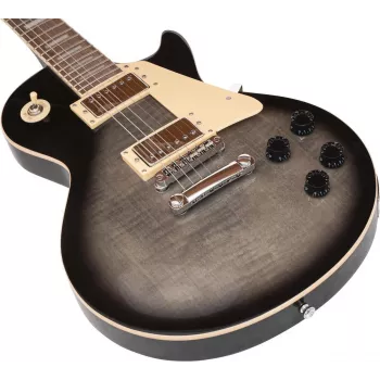 DIMAVERY LP-750 električna gitara, prozirno siva blackburst 26219396