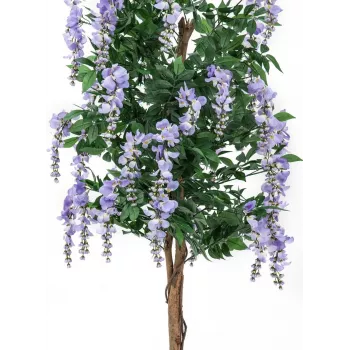 EUROPALMS umjetno drvo zlatne kiše, ljubičasti cvjetovi, 180 cm 82507136