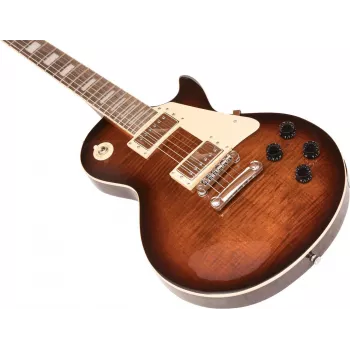 DIMAVERY LP-700 električna gitara, Flamed Brown 26219389