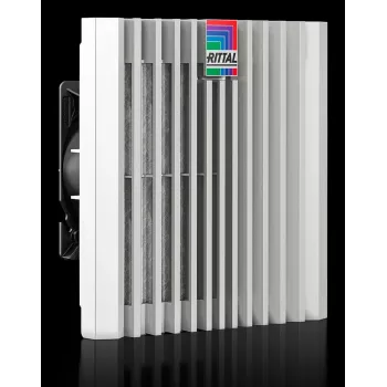 Rittal Blue e+ EMC filtarski ventilator 100/115 m³/h RAL 7035 3239810