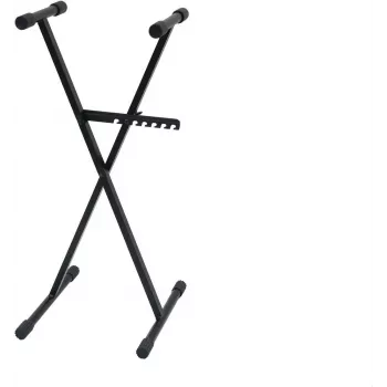 DIMAVERY SL-4 Keyboard Stand X-Frame Steel Black 26702063