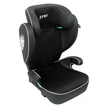 Petex Basic Plus 1600 dječja sjedalica crna HDPE ECE R129 i-Size ISOFIX 100-150 cm