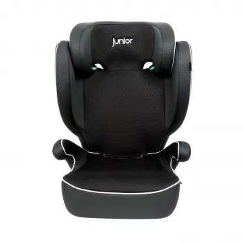 Petex Basic 1500 dječja sjedalica crna HDPE ECE R129 i-Size 100-150 cm okrenuta prema naprijed