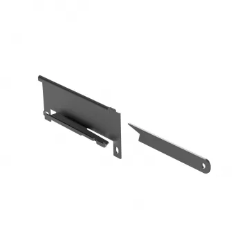 Kindermann zidni nosač za CablePort Desk² 60, crni čelik 5002000602