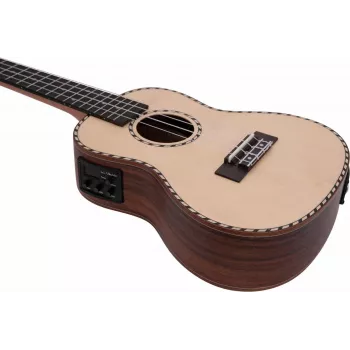 DIMAVERY UK-800 koncertna ukulela, puna gornja ploča od smreke 26255857