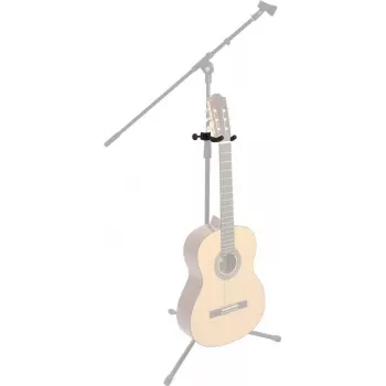 DIMAVERY Guitar Stand Holder Adapter for Microphone Stands, Black 26348028