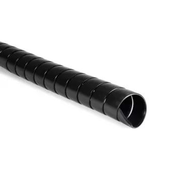 HellermannTyton SPF-35-PP-BK spiralna cijev, polipropilen, crna, snop 30-200 mm, 25 m 162-20350