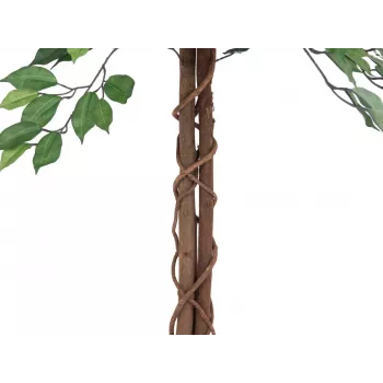 EUROPALMS Ficus Benjamina višestabljika umjetna biljka, 150cm 82506125