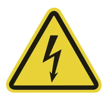 HellermannTyton znak upozorenja na električni napon WS1-A-150-YE (597-61200)