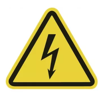 HellermannTyton znak upozorenja na električni napon WS1-A-150-YE (597-61200)