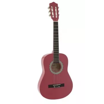 Dimavery AC-303 koncertna gitara 1/2 ružičasta s gig bagom