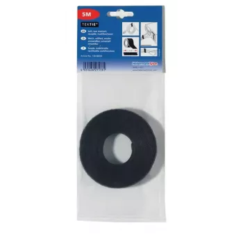 HellermannTyton čičak vezica za kabele 1m x 12,5mm crna (130-00008)