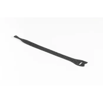 HellermannTyton TEXTIE-S-PA/PP-BK-X1 čičak vezica za kabel, 150 mm x 12,5 mm, crna, 100 komada 130-00012