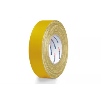 HellermannTyton HTAPE-TEX-19x50 žuta tekstilna traka 19 mm x 50 m 712-00502