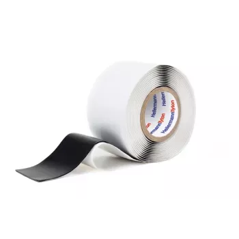 HellermannTyton HTAPE-POWER 670-VM-PVC/IIR-BK samostezajuća traka 3 m x 100 mm, crna 711-00304