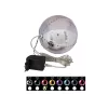 EUROPALMS LED snježna kugla 15cm, crvena 83501243