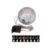 EUROPALMS LED snježna kugla 15cm, pink 83501246