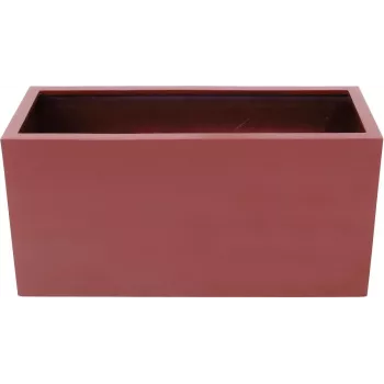 EUROPALMS Leichtsin Cube-50 crvena visokosjajna ukrasna kocka od polistirena, 50 cm 83011873