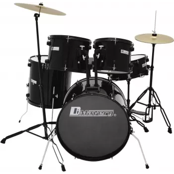 DIMAVERY DS-200 bubnjarski set, crni 26001360