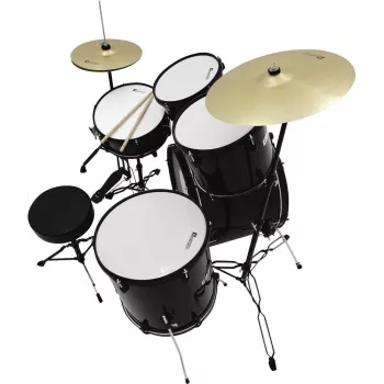DIMAVERY DS-200 bubnjarski set, crni 26001360