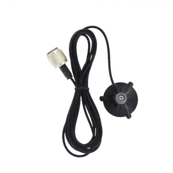 Midland 6678 magnetsko postolje s TNC priključkom, 4m RG-58 kabel, crno