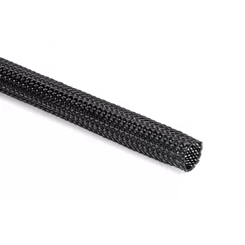 HellermannTyton Helagaine MAN pletena cijev za kabele, poliester, crna, 50m x 26mm 170-12000