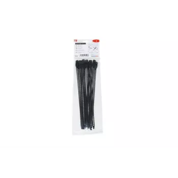 HellermannTyton SOFTFIX® višekratna vezica za kabele 260 x 7 mm, crna, paket od 12 115-07270