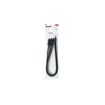 HellermannTyton SOFTFIX-XL višekratna vezica za kabele 580mm x 28mm crna paket od 3 115-28590