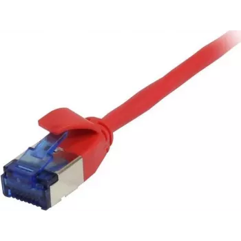 SYNERGY21 CAT6A U/FTP Slim patch kabel RJ45, 0,5m, crveni, 500MHz, LSZH S217342V2