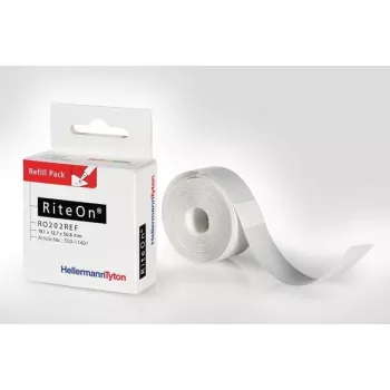 HellermannTyton RO202REF-1401-WH smolasta termalna transfer traka, 140 mm x 300 m, bijela