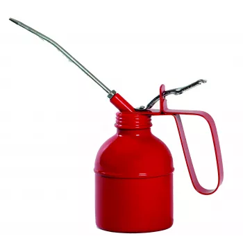 IWH metalna uljna kanica 300 ml s pocinčanom čeličnom pumpom i metalnim izljevom 032016