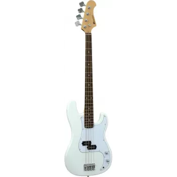 DIMAVERY PB-320 električna bas gitara, bijela (26221130)