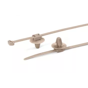 HellermannTyton 156-01091 PT2AP2SFT6.5-PEEK-BGE vezica 145 mm 3,4 mm bež (1 kom.)