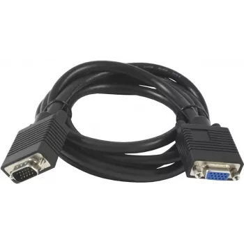 SYNERGY21 S215297 VGA produžni kabel, 1,8 m, utikač na utičnicu, crni