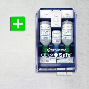 First Aid Only Quick+ Safe DIN EN 15154-4 kutija prve pomoći plava (P-44027 00)