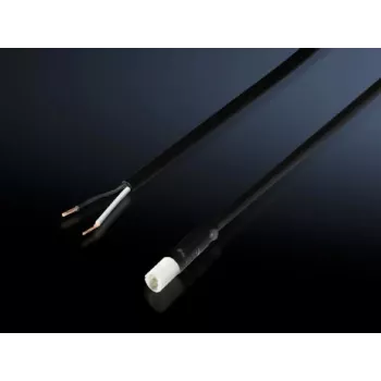 Rittal priključni kabel za prekidač položaja vrata, crni, 2,5 m 2500660