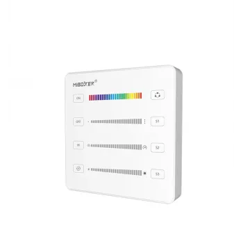 Miboxer Pixel LED Smart Panel Controller RGB/RGBW/RGB+CCT (B6, White)