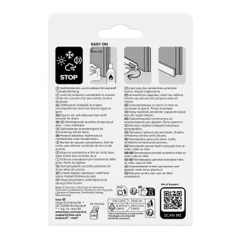 tesamoll UNIVERSAL traka za brtvljenje vrata bijela 38 mm x 1 m (05422-00100-01)