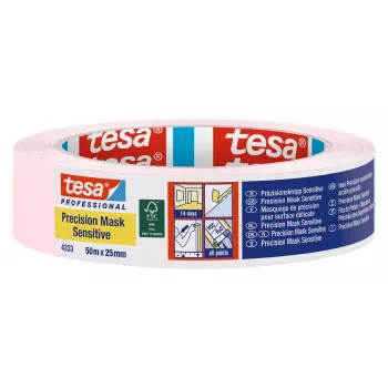 tesa 4333 Precision Mask svijetloružičasta zaštitna traka 50 m x 25 mm 04333-00018-02