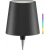 Wentronic Goobay bežično LED svjetlo za boce, RGBW, crno (76571)