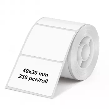 Olympia 6320 rola naljepnica 40 mm x 30 mm bijela 230 naljepnica