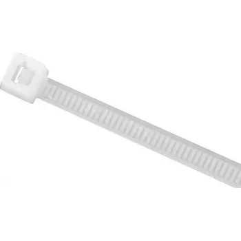 HellermannTyton UB1-N66-NA-M2 standardne vezice, unutarnji zubi, 98 mm x 2,5 mm, prozirne, 1000 komada 138-01989