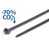 HellermannTyton S50ROS-PP-BK višekratne vezice, 200 x 4,9 mm, protuklizne, polipropilen, crne, 100 komada 118-00272