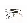 MIDLAND Albrecht AE 31-PT07 in-ear mono slušalice s mikrofonom na nosaču i PTT, žične, 2-pinski priključak, crne 41990