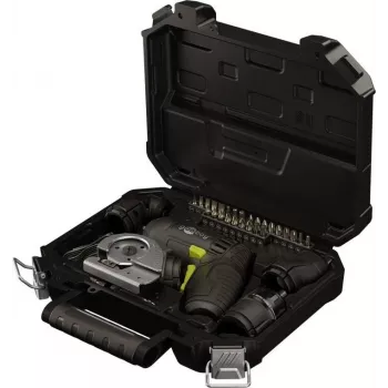 Goobay 77817 4-u-1 mini set odvijača s baterijom, 35 dijelova, pištolj oblik, s 4 nastavka