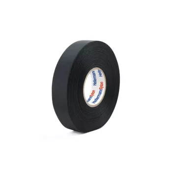 HellermannTyton 712-10003 PVC izolacijska traka, crna, 19 mm x 20 m, gumeno ljepilo, debljine 0,15 mm
