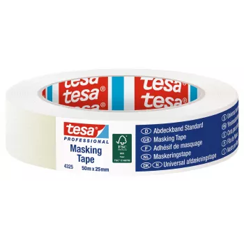 Tesa STANDARD 04325-00001-01 profesionalna zaštitna traka, bež, 50 m x 25 mm, 1 rola